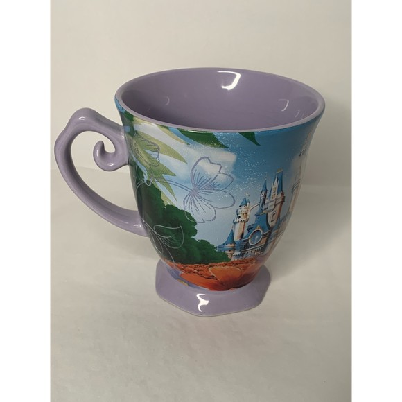 Disney Store Tinker Bell Fairy Tink 3D Ceramic Red coffee Mug Cup 16 oz - Picture 9 of 13